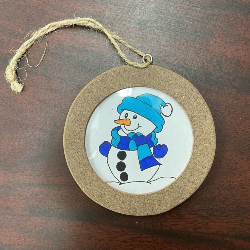 Snowman Christmas Ornament 